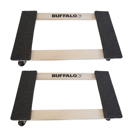 BUFFALO TOOLS Furniture Dolly Set, 1000 lb., PK2 HDFDOLLY2